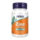 NOW Integratori alimentari, Zinco (Zinc Gluconate) 50 mg, Supporta funzioni enzime*, Supporto immunitario*, 100 compresse