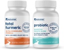 NativePath Prendere insieme Bundle, Probiotico e Turmerico 30 Serve