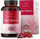 HERBAMAMA Tart Cherry Extract Capsule - Estratto di ciliegia di Tart per il supporto acido urico - Vegan, Non OGM Antiossidante supplemento