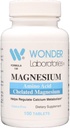 Magnesio Chelato, Aminoacido, Formulato per fornire con assorbimento massimo (100)