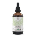 Carciofo USDA Estratto organico senza alcool | Supplemento dietetico, Tintura ad alta potenza | Carciofo organico certificato naturale (Cynara scolymus) Foglia essiccata 4 oz