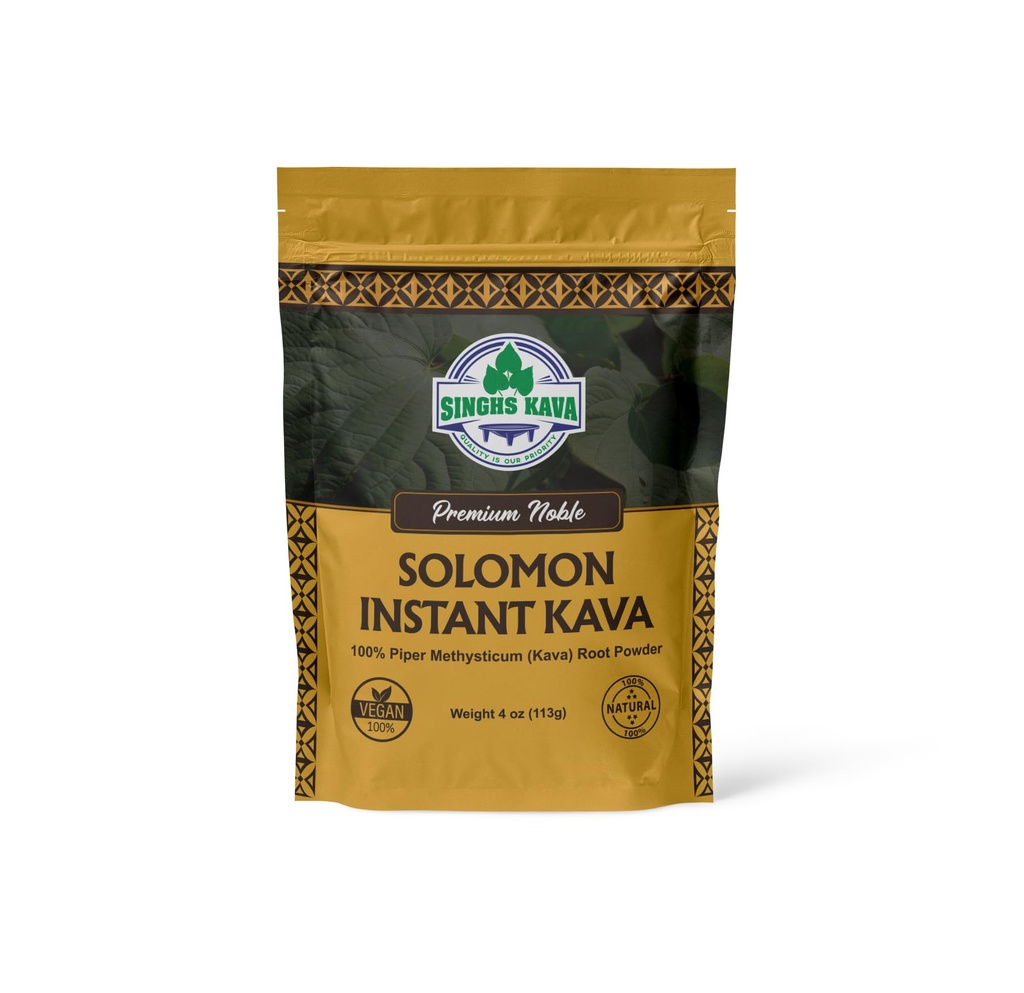 Micronized istantanea Kava polvere-Solomon Kava (4 oz)