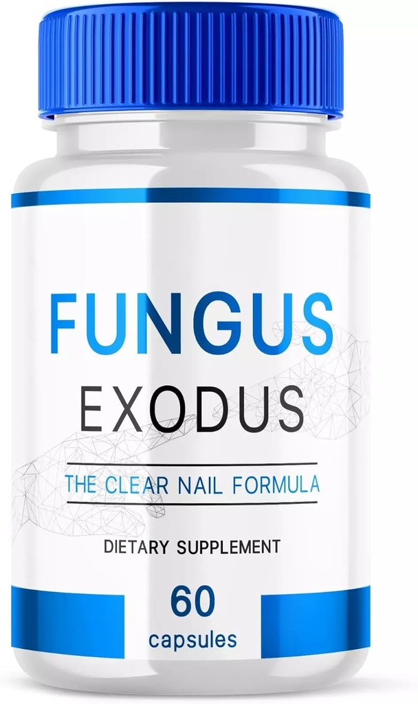 Fungus Exodus Le Pillole di Formula Unghie Cancella, Fungus Nails Probiotic (60 Capsule)