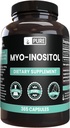 Ingredienti originali puri Myo-Inositol (365 capsule) No Filler di Magnesio o Riso, Sempre Pure, Verified Lab