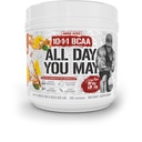5% Nutrition Rich Piana AllDayYouMay BCAA Powder Premium Intra & Post Workout Aminoacidi, Idratazione, Endurance, Recupero del muscolo, Joint & Liver | 16.3 oz, 30 Srvgs (Tè dolce meridionale)
