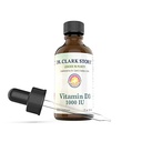 Dr. Clark Liquid Vitamina D Supplemento – 1000 IU, 1 Fl Oz, Supporta Immune System & Bone Health