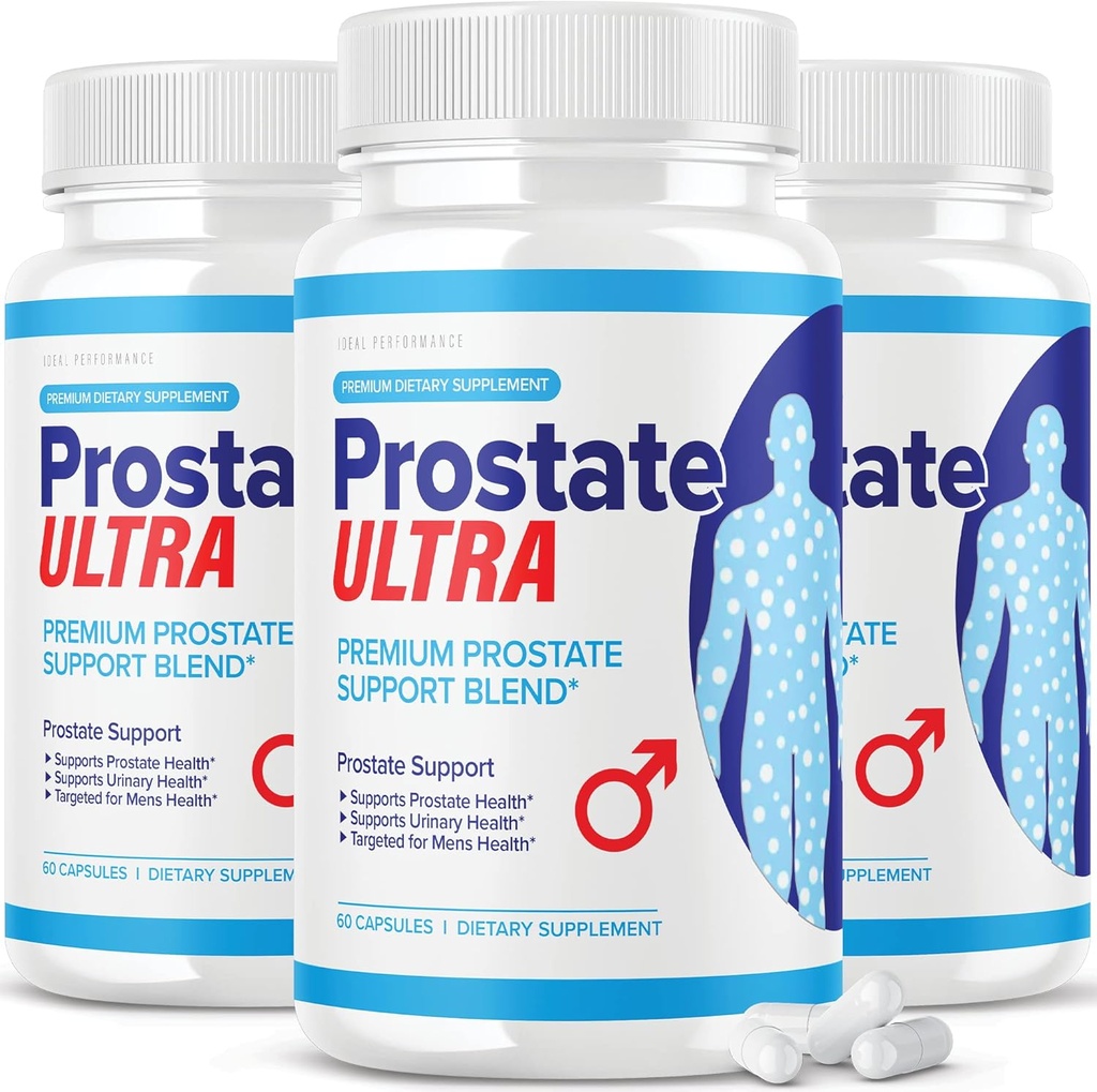 (3 Pack) Integratori Prostate Ultra per la Formula Salute Prostatica Uomini (180 capsule)