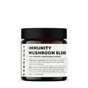 Erbologia Organic Immunity Mushroom Complex 50 Servings - High in Beta-glucans - Reishi, Cordyceps, Lion's Mane, Turkey Tail - Sostenibilmente Cresciuto in Europa - Vegan - Non-GMO - Nessun Filler Aggiunto