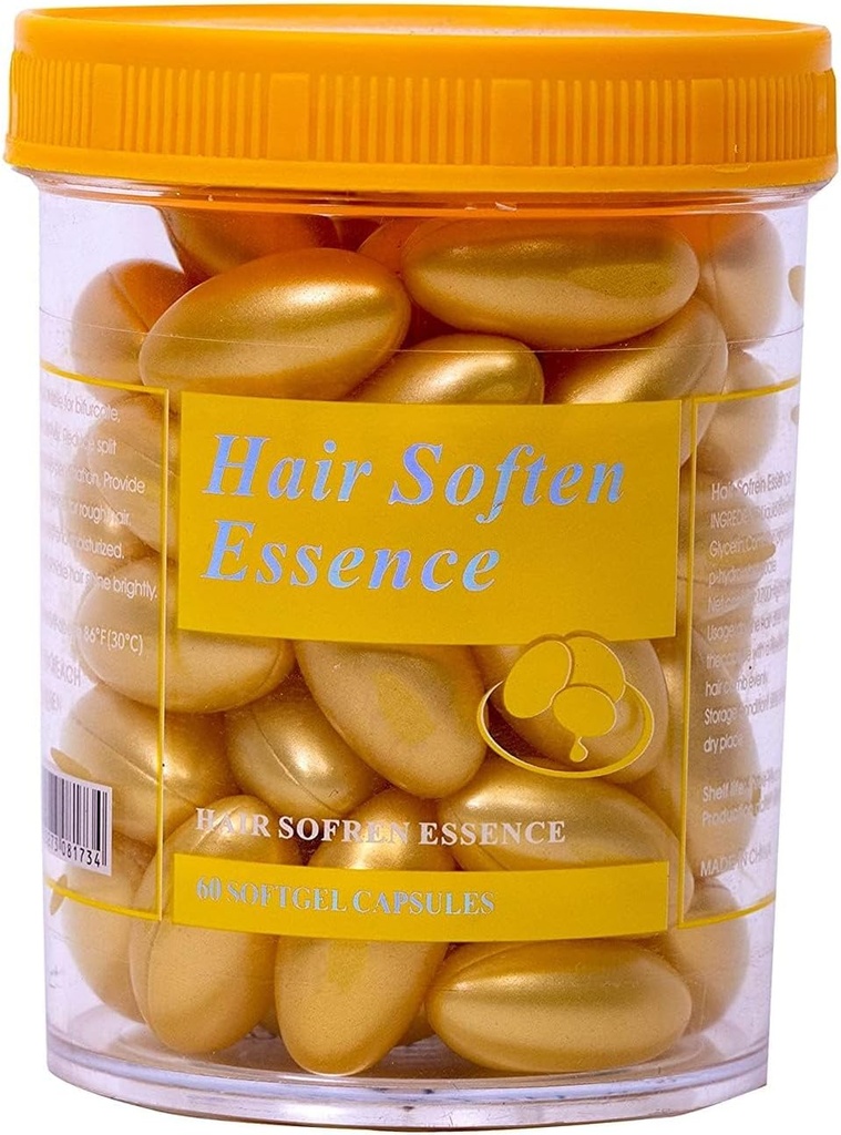Vitamina-e Capsula per Capelli Autunno, Riparazione Danni, Anti-Dandruff, Shinning - 60 Capsule