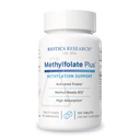 Biotics Research METHYLFOLATE PlusTM Methylfolate, Bioactive Folate + B12, Supporta la salute cardiovascolare, Fetal Development, Nerve Health, Methylation Support, Homocysteine Levels. 120 Tavole