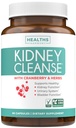 Detox di pulizia del rene (non OGM) Supporto Tratto urinario sano- Potente VitaCran Estratto di mirtilli & erbe – Integratore di sostegno sano del rene - 60 capsule vegetariane (senza pillole)