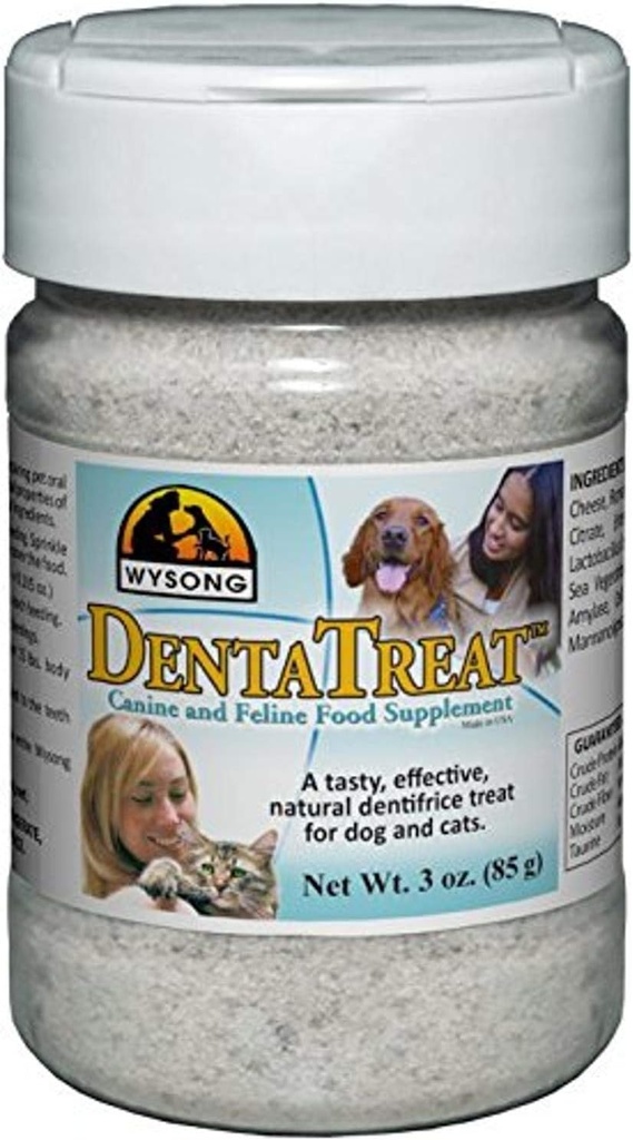 Wysong Dentatreat Canine/Feline Integratore alimentare - 3 Oz. Bottiglia