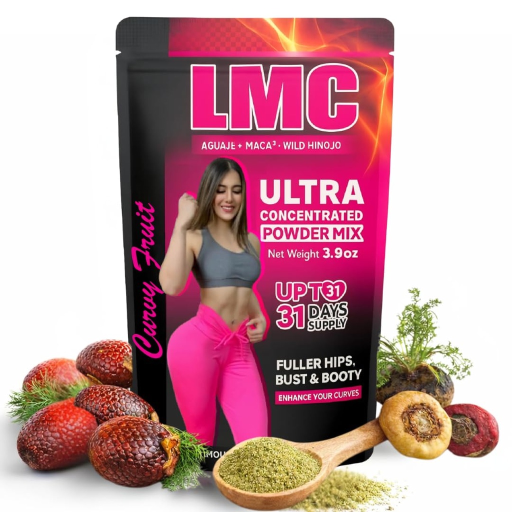 LMC Ultra Powder | Integratore di erbe con Aguaje, Maca & Wild Fennel | Equilibrio Femminile Naturale & Benessere | 31 Serve