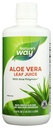 Via della natura Aloe Vera Succo Leaf con Polymax+, 99,5% Succo di foglia Purificato Aloe Vera da Concentrato, Non aromatizzato, 33.8 Fl Oz