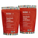 Premium Organic Baobab Powder I Prebiotic Gut Health, Intermittent Fasting, Immunity, Hydration | Vitamina C, Polyphenols, Minerali | Fiber Supplement | 16 oz.
