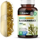 La vescica capsule 1200 mg - 100 Conte - Formula da fonte marina naturale di iodio - Vegan Bladderwrack Powder Caps
