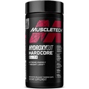 Hydroxycut Hardcore Elite - 100 Rapid-Release Thermo Caps - Energy & Focus - per Uomo e Donne - 50 Serve
