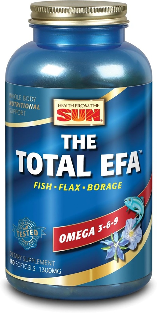 Salute dal Sole L'EFA totale, 180 Softgels