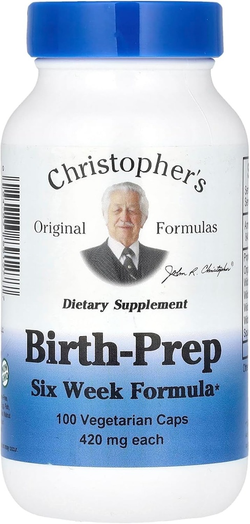 Dr. Christopher's Birth Prep - 100 capsule vegetariane