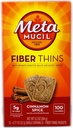 Metamucil Fiber Thins Cinnamon Spice 3 caselle di 12 pacchetti. Ciascuno dei 12 pacchetti contiene 2 sottili di fibra