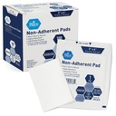 MED PRIDE Sterile Non Stick Pads for Wound Care and Wounds, Altamente assorbente, Rimozione senza dolore, Individualmente Wrapped (3x4 pollici (Pack of 100)