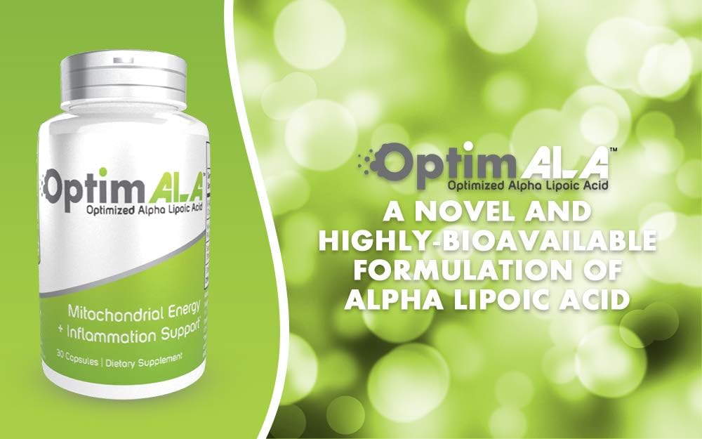 Capsule OptimALA | Capsule Acido Lipoico Alfa Ottimizzato | 30 Count