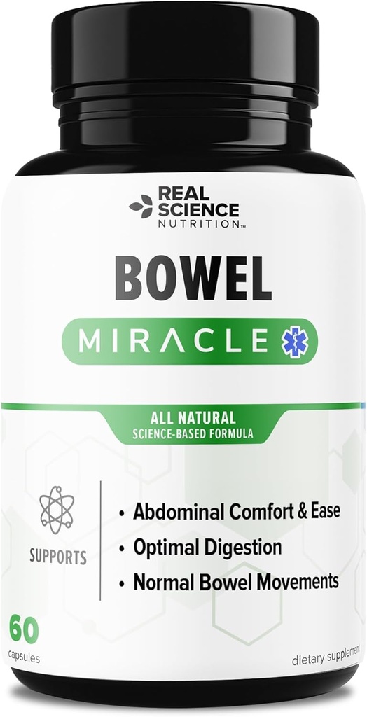 Offre Bowel Miracle: Soluzione naturale per la salute del fegato, Discomfort addominale, Bassa formula Bowel, Aiutando IBS e Bloating cronico