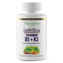 Paradise Herbs Vitamina D3 + K2, Superfoods Base di Probiotici e Verdi Alkalizing Organici, Veggies & Berries, 90 Capsule Vegetariani