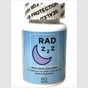 Rad ZZZ Natural Sleep Aid Pills - 60 capsule | promuove il sonno riposante | Made in USA