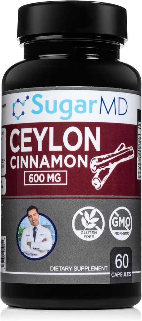 Ceylon Cinnamon Capsule - 60 da SugarMD