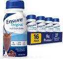 Assicurare il latte originale Cioccolato Nutrition Shake | Small Meal Sostituzione Shake | Pronto a Bere | 9g Protein, 27 Vitamine e Minerali | 8 fl oz - 16 Pack