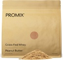 ProMix Nutrition Whey Protein Powder, Peanut Butter - Grass-Fed - - Polpo Workout Fitness & Nutrition Shakes, Smoothies, Ricette di cottura e cottura - Gluten-Free & Keto-Friendly - 2.5 Pound (Pack of 1)