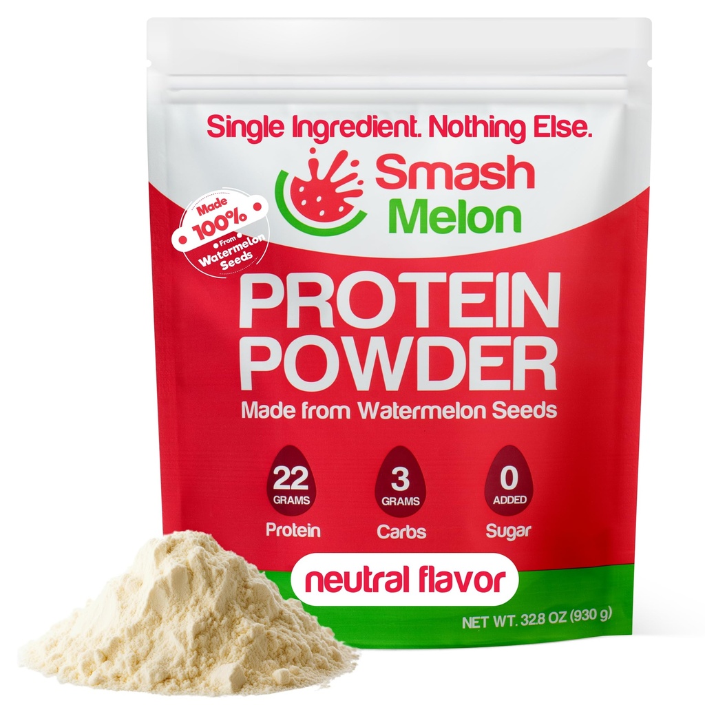 Polvere cruda delle proteine del seme di anguria - pressed a freddo, polvere non aromatizzata di proteine di singolo ingrediente - Shake o cuocere con esso