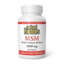 Fattori naturali, MSM 1000 mg, Supporta Giunti sani, Capelli, Pelle e Unghie, 90 capsule (90 porzioni)