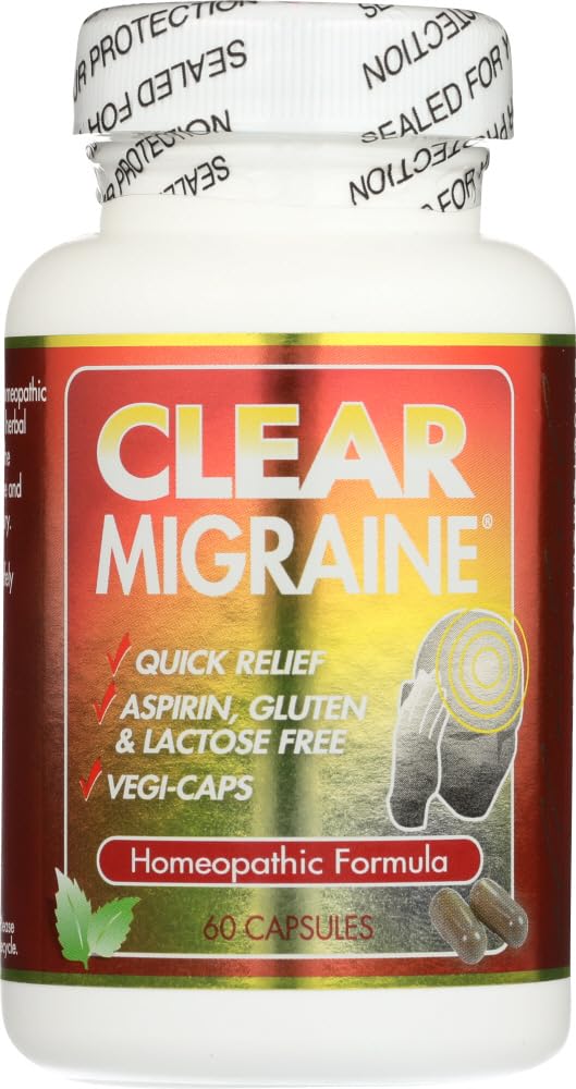 Clear Migraine Prodotti trasparenti 60 Caps