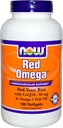 NOW Foods - Rosso Omega Riso di lievito rosso con CoQ10 30 mg. - 180 Softgels