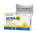 New Road Health Supply, Alta Potenza Vitamina D3 50.000 UI, Una volta-Weekly Softgel, Supporta Bone, Teeth & Immune Health, Easy-to-Swallow, Senza glutine, 12 conte