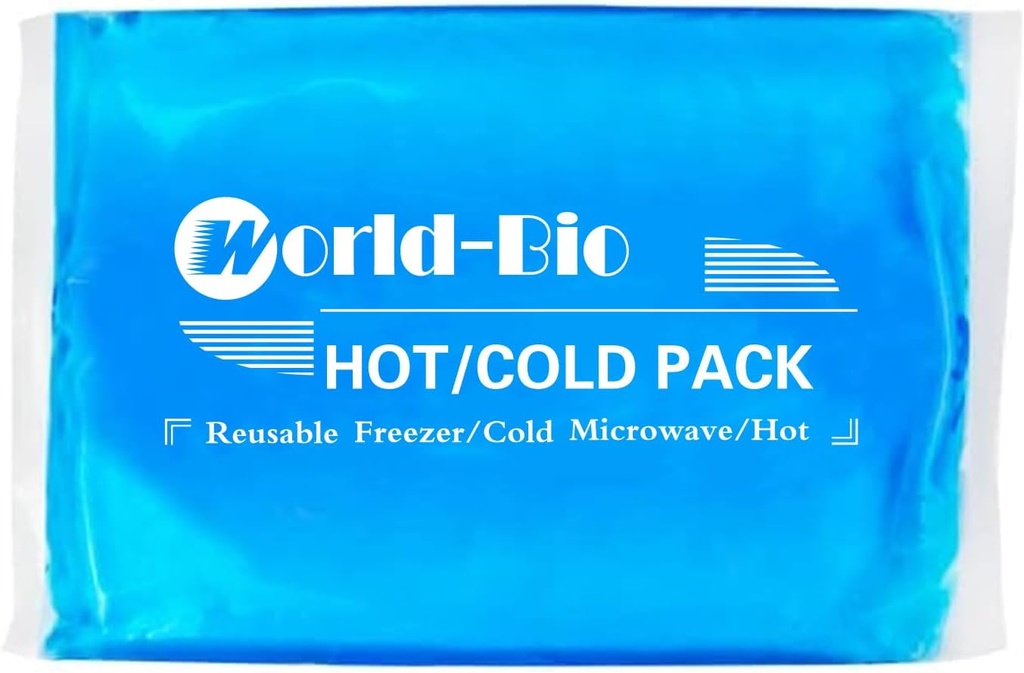 Gel riutilizzabile(8.3'''×12.4'''), Freddo flessibile per il sollievo dal dolore, Congelatore a caldo/venduto a compressione per spalla, schiena, gambe, ginocchio, Chirurgia, Gonfiore, Gonfiamento