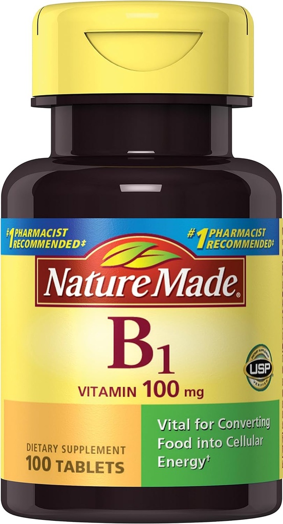 Vitamina B1, 100 Conte (Pacchetto di 6)
