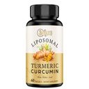 Supplemento 2000mg, 95% di curcuminoide standardizzata e polvere di radice organica con Piperine Black Pepper Fruit (15mg), 60 softgels