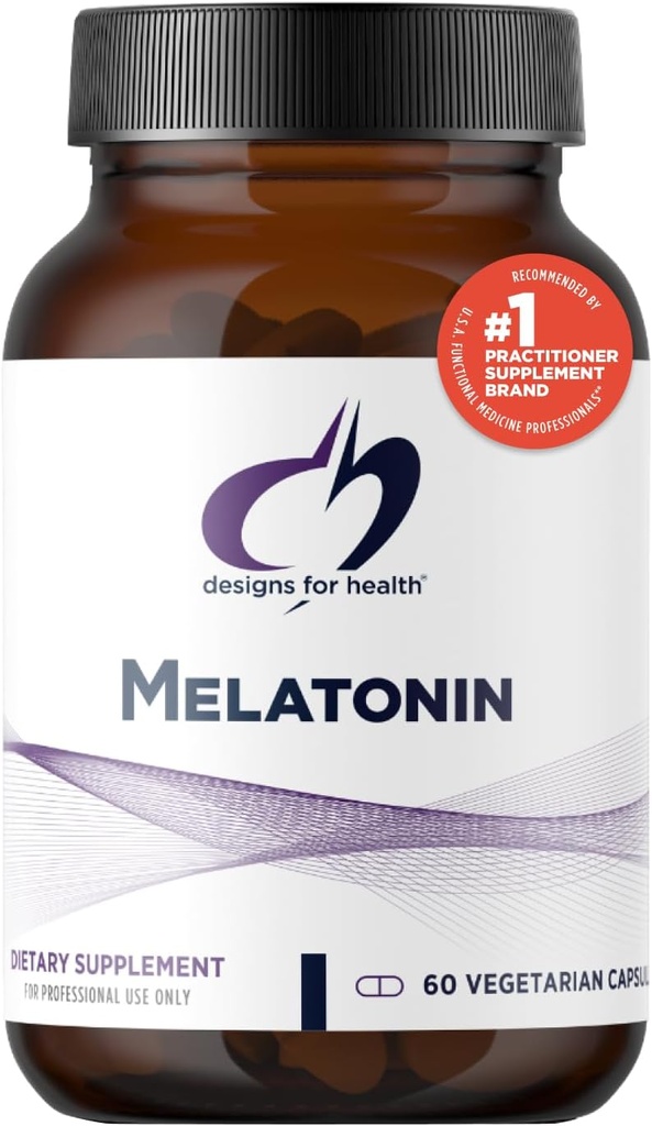 Progetti per Salute Melatonina 3mg - per Adulti - Vegetariano + Non OGM (60 capsule)