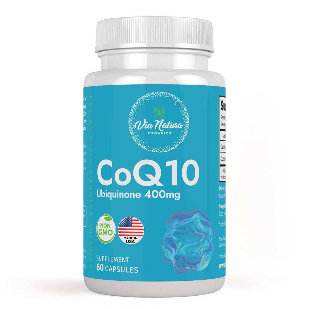CoQ10 Ubiquinone 400mg | Supplemento | 60 capsule