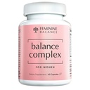 Balance Complex 17-in-1 Salute vaginale 100 miliardi di probiotici per le donne pH Balance con mirtillo e D-Mannose | Promuovere la salute del tratto urinario per l'odore vaginale e la flora vaginale, 60 capsule