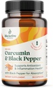 BIOACTIVE NUTRIENTs Curcumina con pepe nero per il miglior assorbimento, 90 capsule