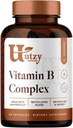 Utzy Naturals Vitamin B Complex | Contiene tutte le 8 vitamine B essenziali | con Choline e Inositol | 60 capsule