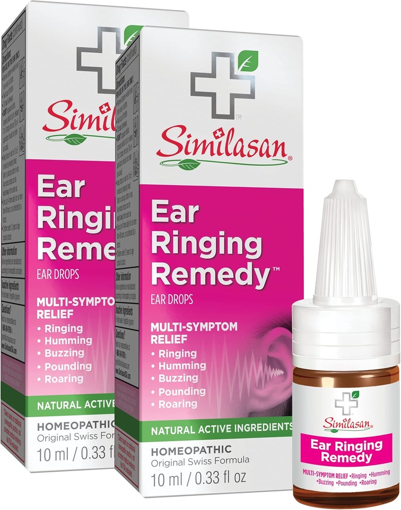 Similasan Ear Ringing gocce di memoria, 0.33 oncia, 2 conte