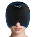 NEWGO Migraine Relief Cap Headaches Ice Cap con Top Coverage, Terapia Calda e Fredda, Migraine Headache Relief Cap for Tension, Stress & Hangover