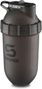SHAKESPHERE Shaker Bottiglia - 24oz Leak Proof Protein Shaker Bottiglia per Pre Workout, Smoothie e Powder Drink Mixer, Miscelatore No-Blade per Palestra, BPA-Free, Easy Clean & Easy Carry (nero satinato)