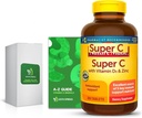 Super C con Vitamina D3 & Zinc 200 Compresse con Esclusiva A a Z - Migliore Guida alle Ligth&Spring (2 Articoli)