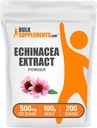 BulkSupplements.com Polvere di Estratto di Echinacea - Estratto di Echinacea, Supplemento di erbe per il supporto immunitario - Vegan & Gluten Free, 500mg per porzione, 100g (3,5 oz) (Pack of 1)